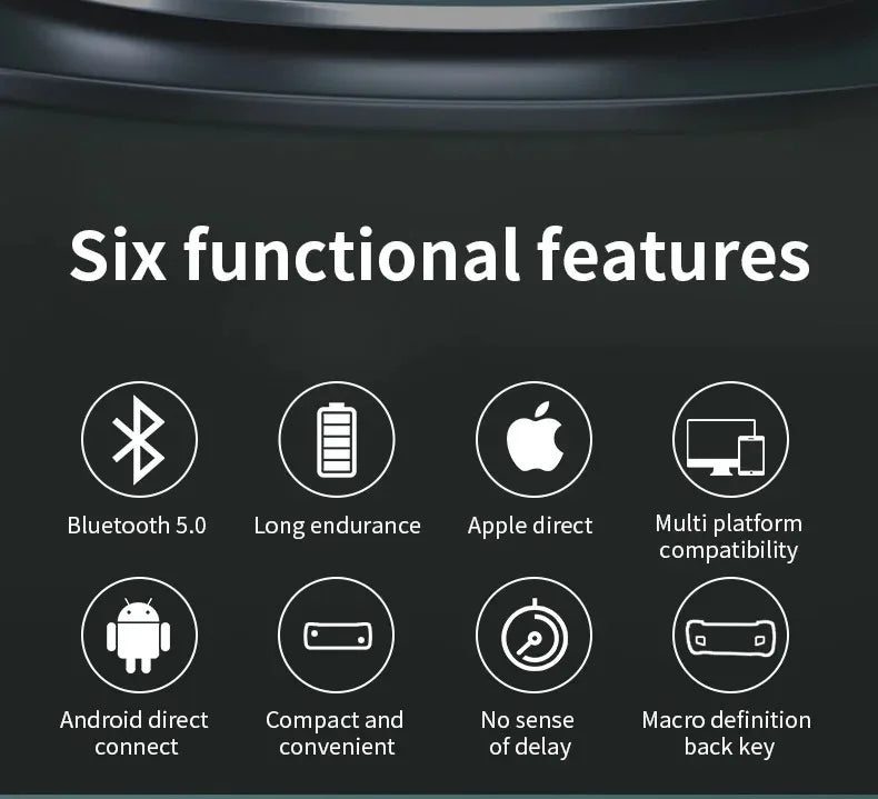 gamepad mobile phone controller with expandable game controller support for Android/iOS/Hongmeng mobile game controllers