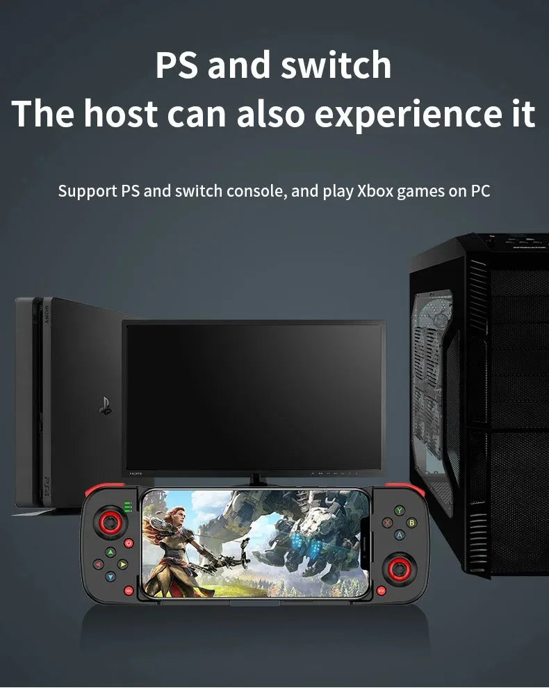 gamepad mobile phone controller with expandable game controller support for Android/iOS/Hongmeng mobile game controllers