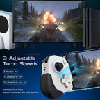 Mobile Gaming Controller Mobile Phone Wireless Gamepad Android/iOS Dual Vibration Motors Hall Effect Joystick Joypad Accessories