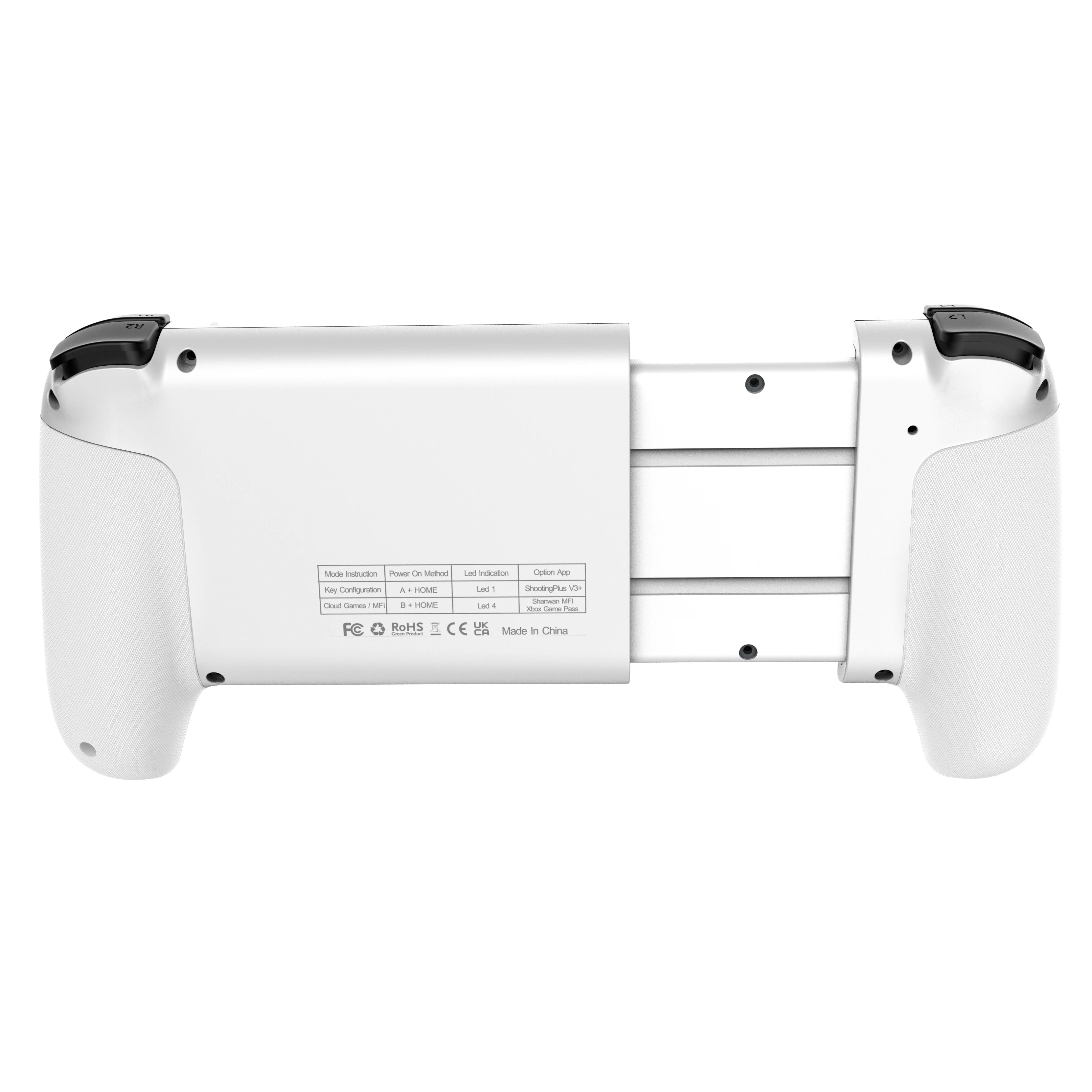 Mobile Game Controller for iPhone and Android with RGB Light,Support Play PS Remote Play, Xbox Cloud and More