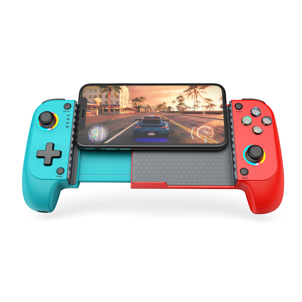 Mobile Game Controller for iPhone and Android with RGB Light,Support Play PS Remote Play, Xbox Cloud and More