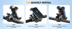 Motorcycle, mountain bike, road bike, stable and adjustable 360° rotatable universal mobile phone standSoporte para Celular