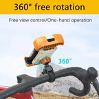 Motorcycle, mountain bike, road bike, stable and adjustable 360° rotatable universal mobile phone standSoporte para Celular