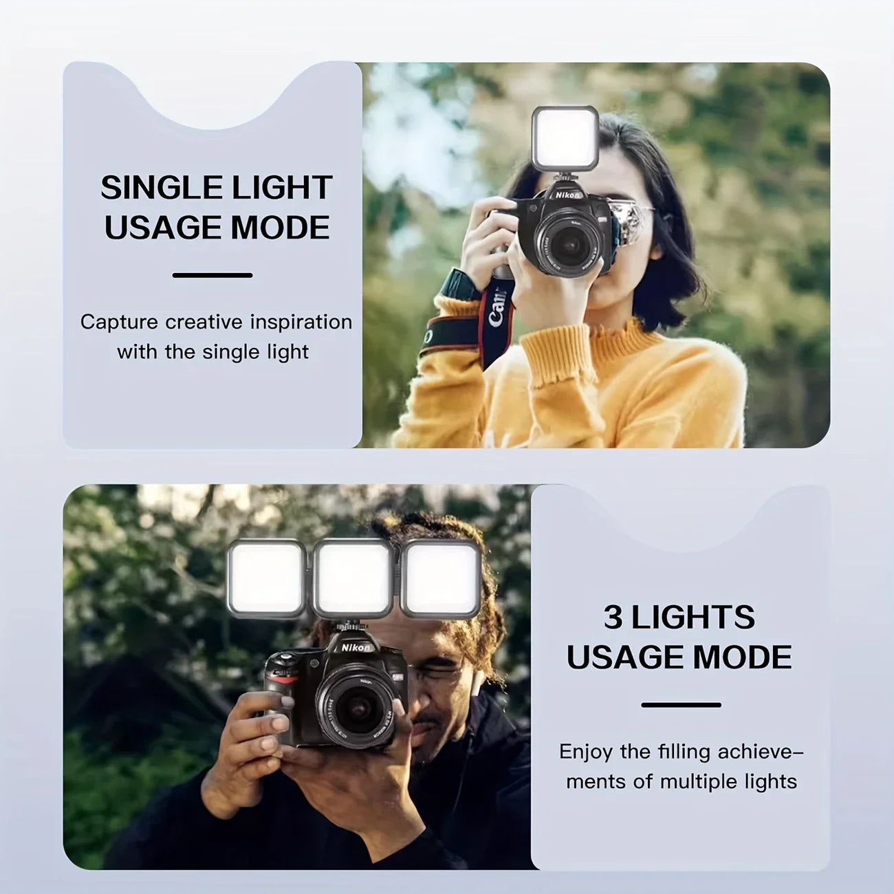Mobile Phone Selfie Light, Mobile Phone Light Clip, Suitable for Mobile Phones, Cameras, Laptops, for Makeup, TikTok, Selfies