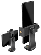 360 Degree Mobile Phone Universal Clip Compatible For iphone Tripod Mount With 1/4 Screw Cellphone Holder Desk Tripod Adapter