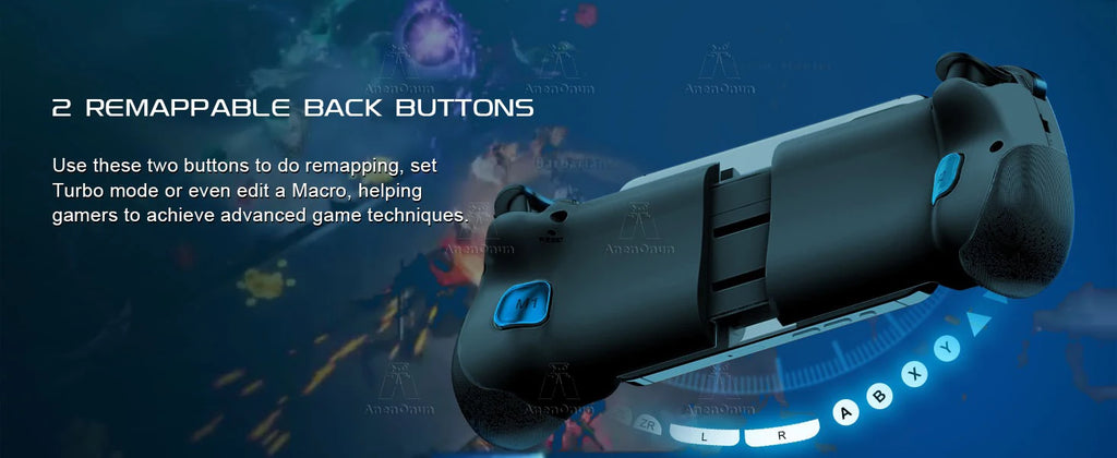 Mobile Gaming Controller Mobile Phone Wireless Gamepad Android/iOS Dual Vibration Motors Hall Effect Joystick Joypad Accessories