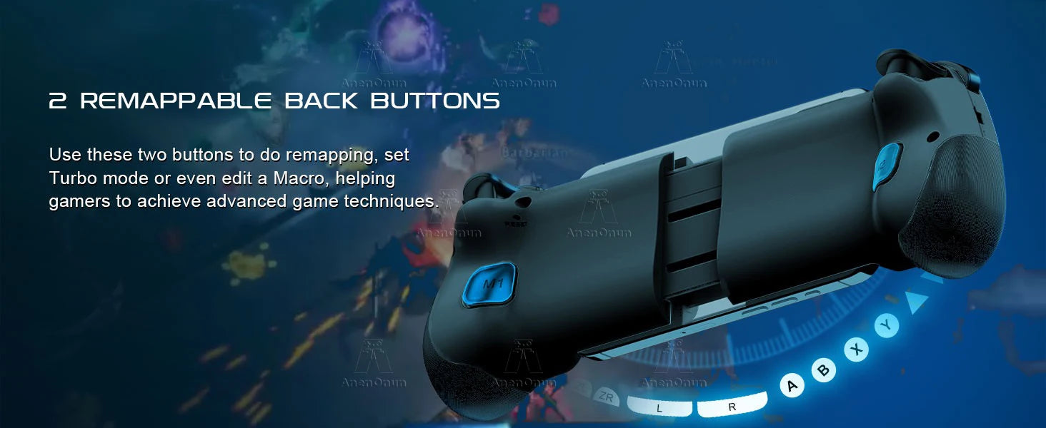 Mobile Gaming Controller Mobile Phone Wireless Gamepad Android/iOS Dual Vibration Motors Hall Effect Joystick Joypad Accessories