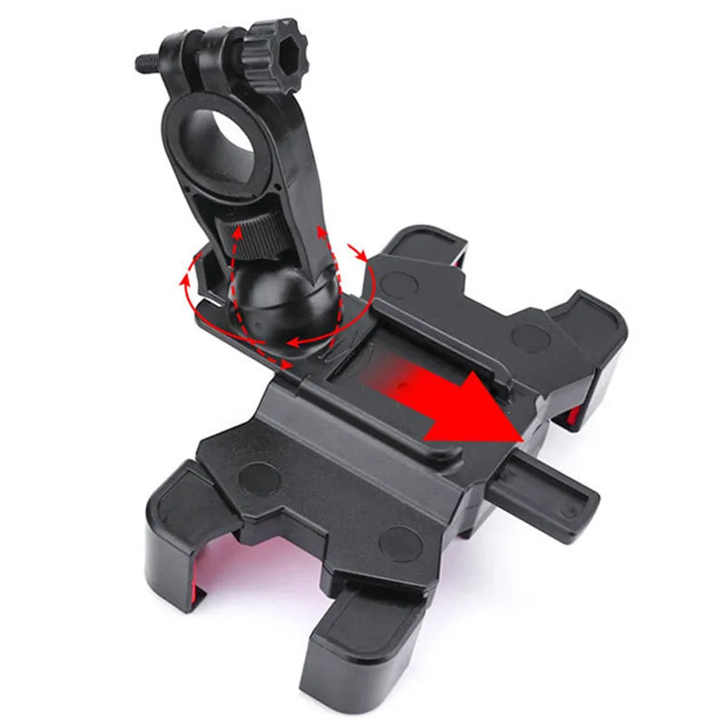 Bicycle Phone Holder Bike Accessories Motorcycle Adjustable Stand 360° Rotatable GPS Clip Cycling Mtb Accesories Bikes Sports