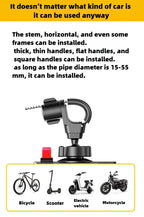 Motorcycle, mountain bike, road bike, stable and adjustable 360° rotatable universal mobile phone standSoporte para Celular