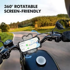Motorcycle, mountain bike, road bike, stable and adjustable 360° rotatable universal mobile phone standSoporte para Celular