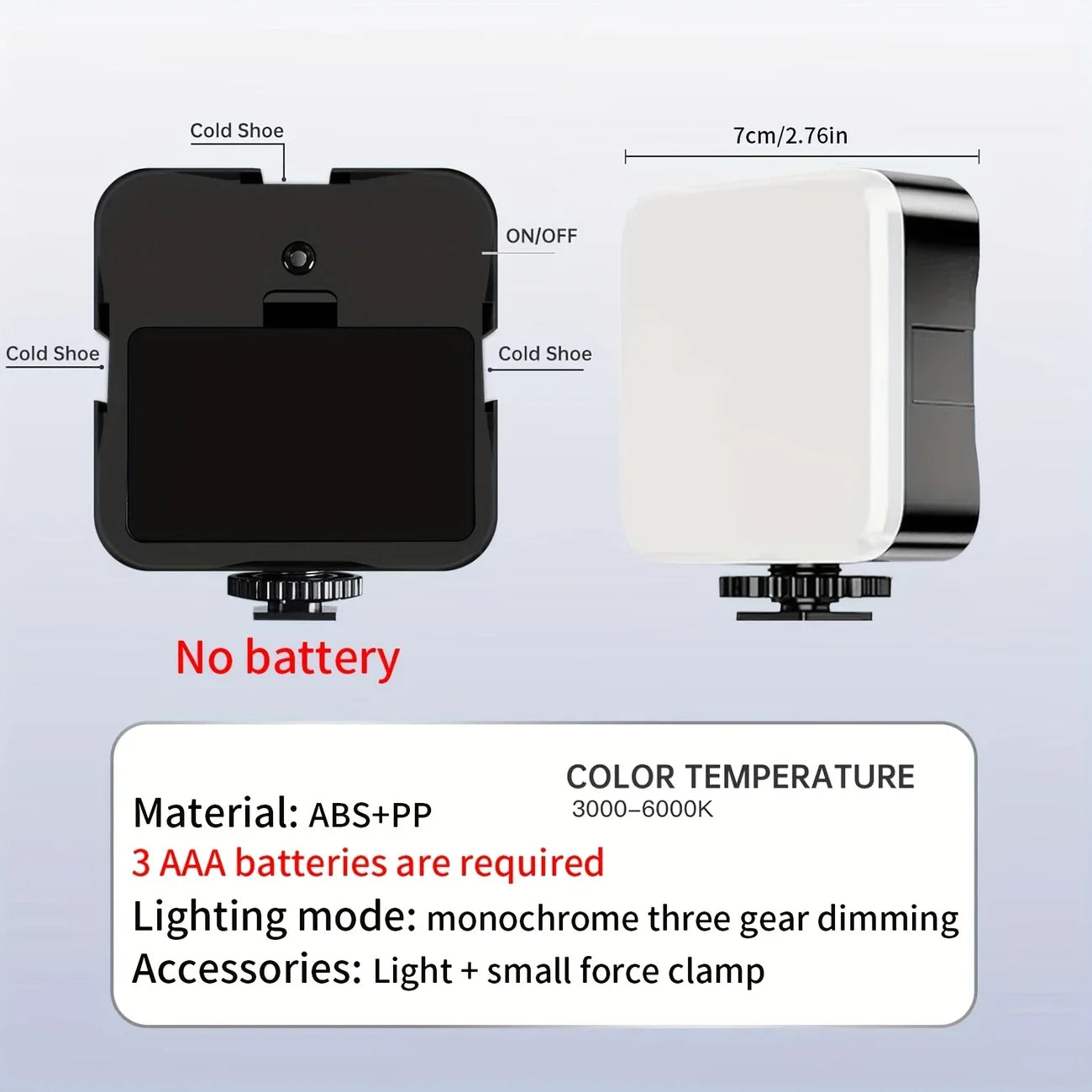 Mobile Phone Selfie Light, Mobile Phone Light Clip, Suitable for Mobile Phones, Cameras, Laptops, for Makeup, TikTok, Selfies