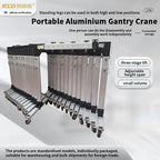 Mobile Gantry, Aluminum Alloy Material, Can Be Pushed By Hand, Can Be Lifted and Lowered Lightly, Simple, Portable and Removable